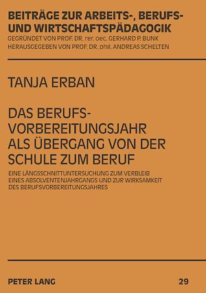 Téléchargez le livre :  Das Berufsvorbereitungsjahr als Uebergang von der Schule zum Beruf