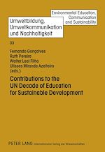 Télécharger le livre :  Contributions to the UN Decade of Education for Sustainable Development