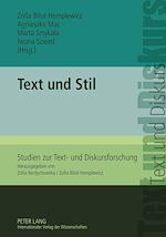 Télécharger le livre :  Text und Stil