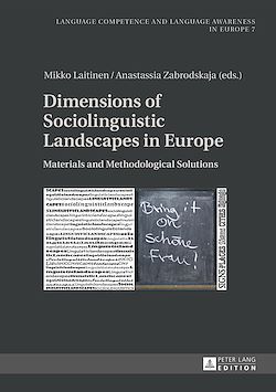 Télécharger le livre :  Dimensions of Sociolinguistic Landscapes in Europe