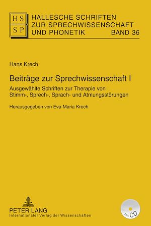 Téléchargez le livre :  Beitraege zur Sprechwissenschaft I