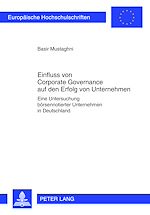 Télécharger le livre :  Einfluss von Corporate Governance auf den Erfolg von Unternehmen