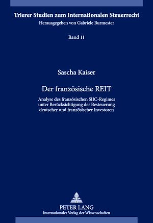 Téléchargez le livre :  Der franzoesische REIT