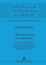 Télécharger le livre :  «Huete deine Ehre von Jugend an»