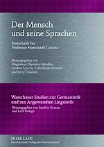 Télécharger le livre :  Der Mensch und seine Sprachen