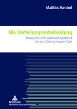Télécharger le livre :  Die Verteilungsentscheidung