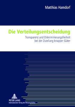 Télécharger le livre :  Die Verteilungsentscheidung