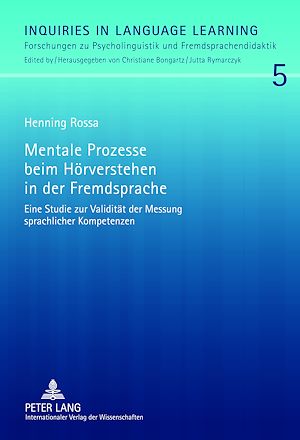 Téléchargez le livre :  Mentale Prozesse beim Hoerverstehen in der Fremdsprache