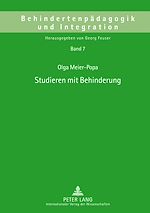 Télécharger le livre :  Studieren mit Behinderung