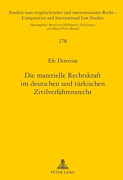 Télécharger le livre :  Die materielle Rechtskraft im deutschen und tuerkischen Zivilverfahrensrecht