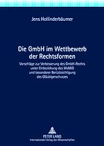 Télécharger le livre :  Die GmbH im Wettbewerb der Rechtsformen