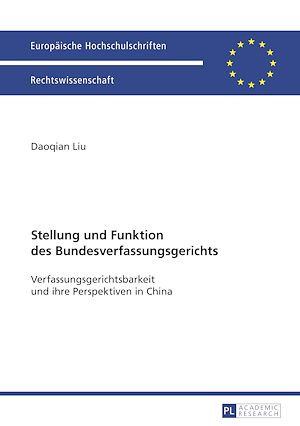 Téléchargez le livre :  Stellung und Funktion des Bundesverfassungsgerichts