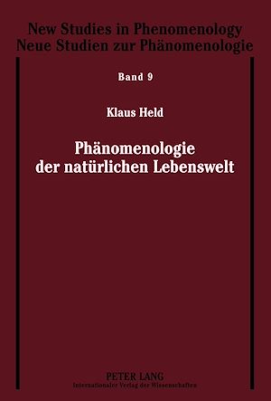 Téléchargez le livre :  Phaenomenologie der natuerlichen Lebenswelt