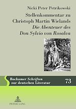 Télécharger le livre :  Stellenkommentar zu Christoph Martin Wielands «Die Abenteuer des Don Sylvio von Rosalva»