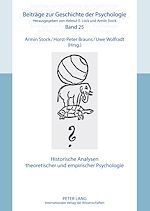 Télécharger le livre :  Historische Analysen theoretischer und empirischer Psychologie