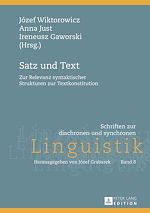 Télécharger le livre :  Satz und Text