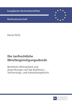 Télécharger le livre :  Die tarifrechtliche Meistbeguenstigungsabrede