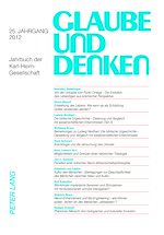 Télécharger le livre :  Glaube und Denken