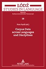 Télécharger le livre :  Corpus Data across Languages and Disciplines