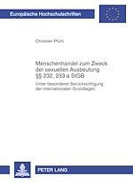 Télécharger le livre :  Menschenhandel zum Zweck der sexuellen Ausbeutung §§ 232, 233 a StGB