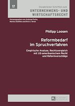 Télécharger le livre :  Reformbedarf im Spruchverfahren