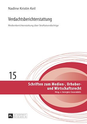 Téléchargez le livre :  Verdachtsberichterstattung