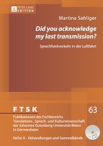 Download this eBook «Did you acknowledge my last transmission?»
