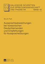 Télécharger le livre :  Ausspracheabweichungen bei koreanischen Deutschlernenden und Empfehlungen fuer Ausspracheuebungen