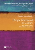 Télécharger le livre :  Dwight Macdonald on Culture