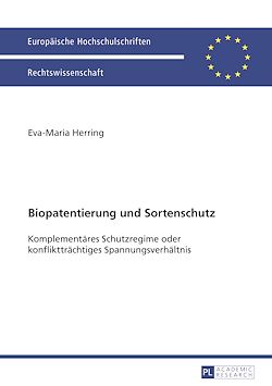 Télécharger le livre :  Biopatentierung und Sortenschutz