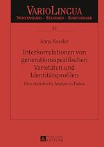 Télécharger le livre :  Interkorrelationen von generationsspezifischen Varietaeten und Identitaetsprofilen