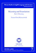 Télécharger le livre :  Meaning and Translation
