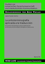 Télécharger le livre :  La ontoterminografía aplicada a la traducción