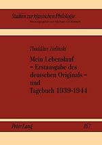 Télécharger le livre :  Mein Lebenslauf – Erstausgabe des deutschen Originals – und Tagebuch 1939-1944