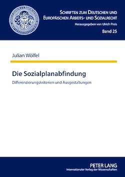 Télécharger le livre :  Die Sozialplanabfindung