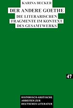 Télécharger le livre :  Der andere Goethe