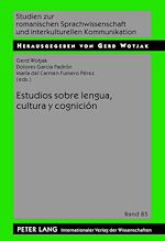 Télécharger le livre :  Estudios sobre lengua, cultura y cognición