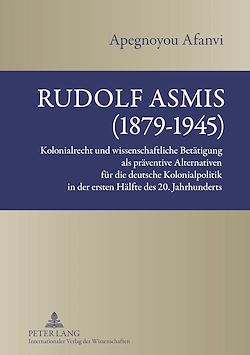 Télécharger le livre :  Rudolf Asmis (1879-1945)