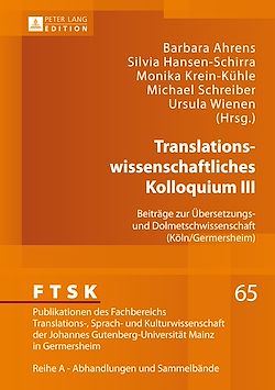 Télécharger le livre :  Translationswissenschaftliches Kolloquium III