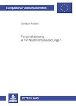 Download this eBook Personalisierung in TV-Nachrichtensendungen