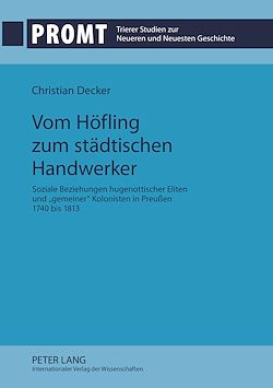 Télécharger le livre :  Vom Hoefling zum staedtischen Handwerker