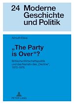 Télécharger le livre :  «The Party is Over»?