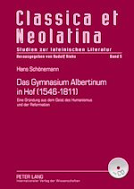 Télécharger le livre :  Das Gymnasium Albertinum in Hof (1546-1811)