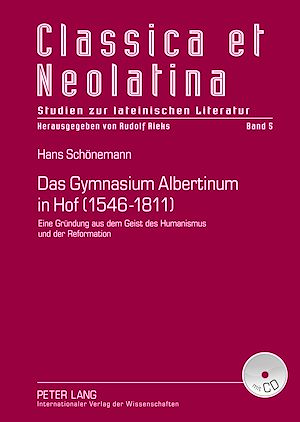 Téléchargez le livre :  Das Gymnasium Albertinum in Hof (1546-1811)