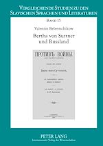 Télécharger le livre :  Bertha von Suttner und Russland