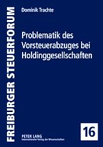 Télécharger le livre :  Problematik des Vorsteuerabzuges bei Holdinggesellschaften