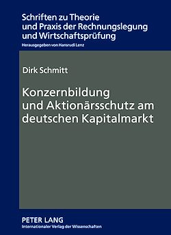 Télécharger le livre :  Konzernbildung und Aktionaersschutz am deutschen Kapitalmarkt