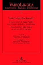 Télécharger le livre :  «Noio volevàn savuàr»
