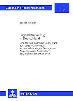 Télécharger le livre :  Jugendstrafvollzug in Deutschland