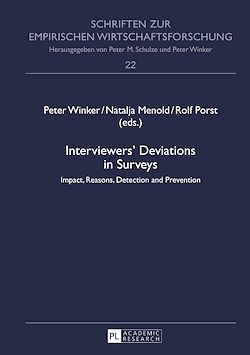 Télécharger le livre :  Interviewers’ Deviations in Surveys